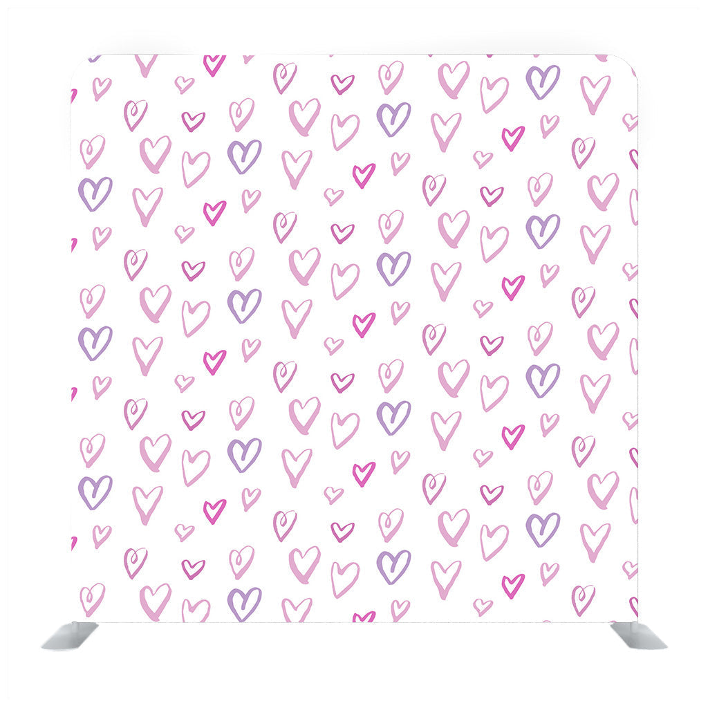 sketch hearts seamless pattern media wall - Backdropsource