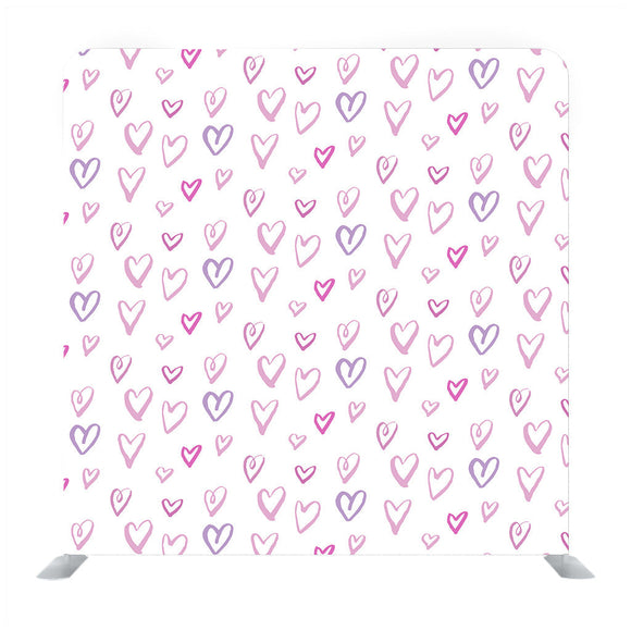 sketch hearts seamless pattern media wall - Backdropsource