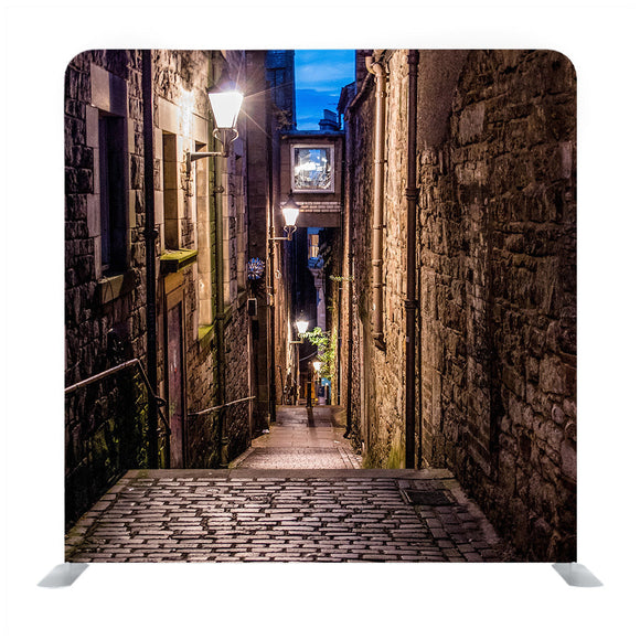 Small Narrow Street Backdrop - Backdropsource