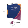 10ft x 10ft Straight Exhibit Pro 3-in-1 Display Kit with Illume Lights - Backdropsource