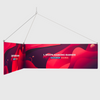 Banner colgante en forma de L