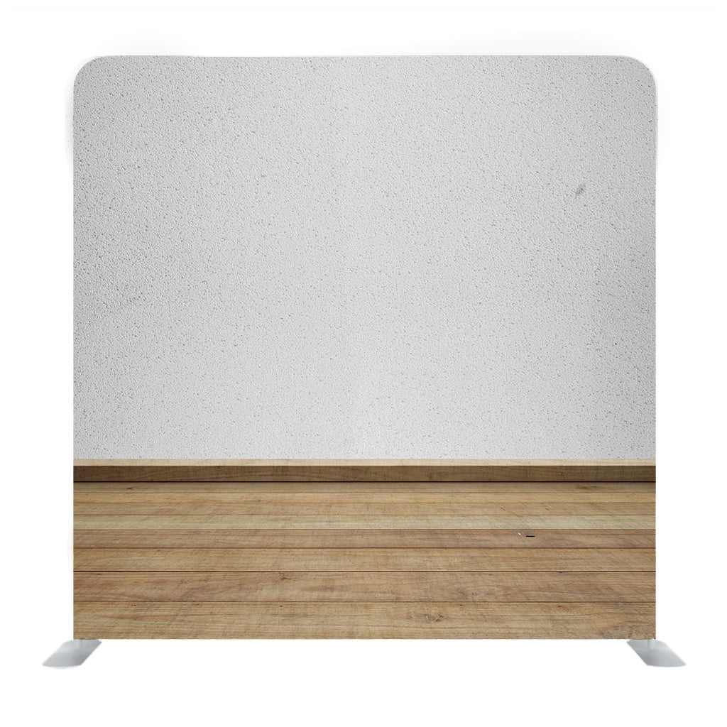 White Concrete Wall Media Wall - Backdropsource