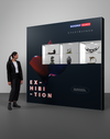 SEG Popup - Vitrina interior con anillo LED empotrado