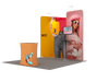 Portable Exhibit Display 10ft - Model 7 - Backdropsource