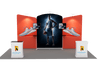 Portable Exhibit Display 20ft - Model 8 - Backdropsource
