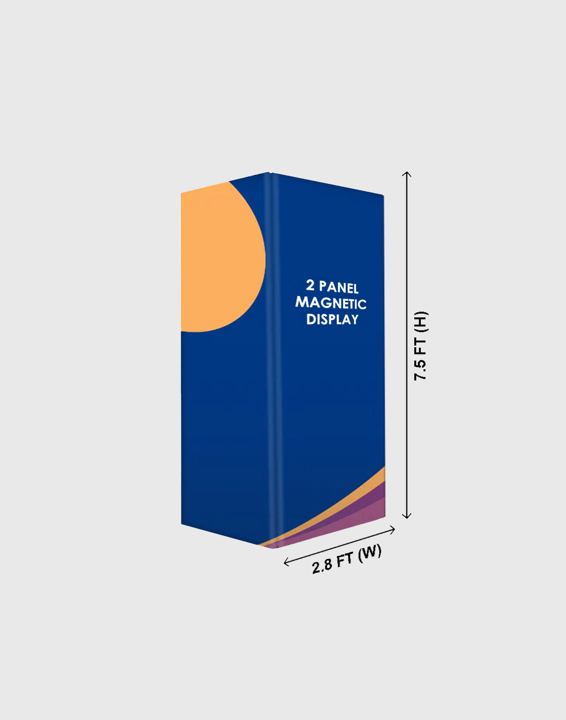 Magnetic Displays - 2 Panel - Backdropsource